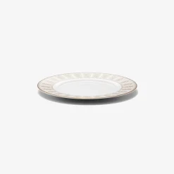 Baccarat Plates|Arcadia Gold & Platinum Dessert Plate, Set of 2