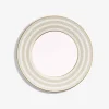 Baccarat Plates|Arcadia Gold & Platinum Dinner Plates, Set of 2