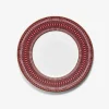 Baccarat Plates|Arcadia Red Dinner Plates, Set of 2