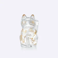 Baccarat Figurines|Cat Maneki Neko Figurine S