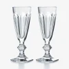 Baccarat Wine, Champagne & Water Glasses|Champagne Flutes & Coupes|Harcourt 1841 Flutes