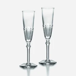 Baccarat Wine, Champagne & Water Glasses|Champagne Flutes & Coupes|Harcourt Eve Flutes
