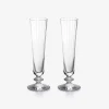Baccarat Wine, Champagne & Water Glasses|Champagne Flutes & Coupes|Mille Nuits Flutes
