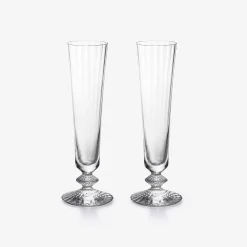 Baccarat Wine, Champagne & Water Glasses|Champagne Flutes & Coupes|Mille Nuits Flutes