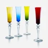 Baccarat Wine, Champagne & Water Glasses|Champagne Flutes & Coupes|Mille Nuits Flutissimo Flutes Set