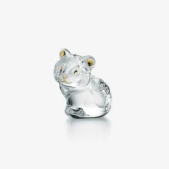 Baccarat Figurines|Minimals Tiger Figurine
