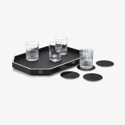 Baccarat Trays & Coasters|Octogone Tray M