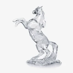 Baccarat Animal & Prestige Sculptures|Polygon Pegasus Horse Sculpture