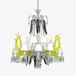 Baccarat Chandeliers|étrange Zénith Deers Chandelier (15L)
