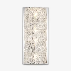 Baccarat Wall Lamps & Sconces|Tuile de Cristal Wall Unit Frozen (4L)