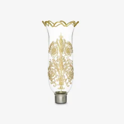 Baccarat Lighting Accessories|Tulip Hurricane Shade Scalloped Top Acanthus