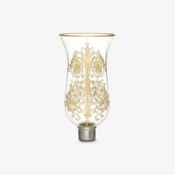 Baccarat Lighting Accessories|Tulip Hurricane Shades Flat Top Acanthus