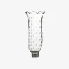 Baccarat Lighting Accessories|Tulip Hurricane Shades Scalloped Top Rice Grain
