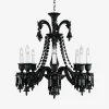 Baccarat Chandeliers|Zénith Chandelier Black (8L)