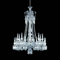 Baccarat Chandeliers|Zénith Chandelier Long (18L)