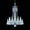 Baccarat Chandeliers|Zénith Chandelier Long (24L)