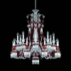 Baccarat Chandeliers|Zénith Chandelier Red (18L)