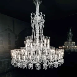 Baccarat Chandeliers|Zénith Chandelier Short (64L)