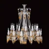 Baccarat Chandeliers|Zénith Charleston Chandelier Short (24L)