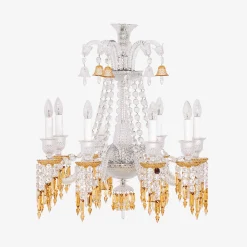 Baccarat Chandeliers|Zénith Charleston Chandelier Short (8L)